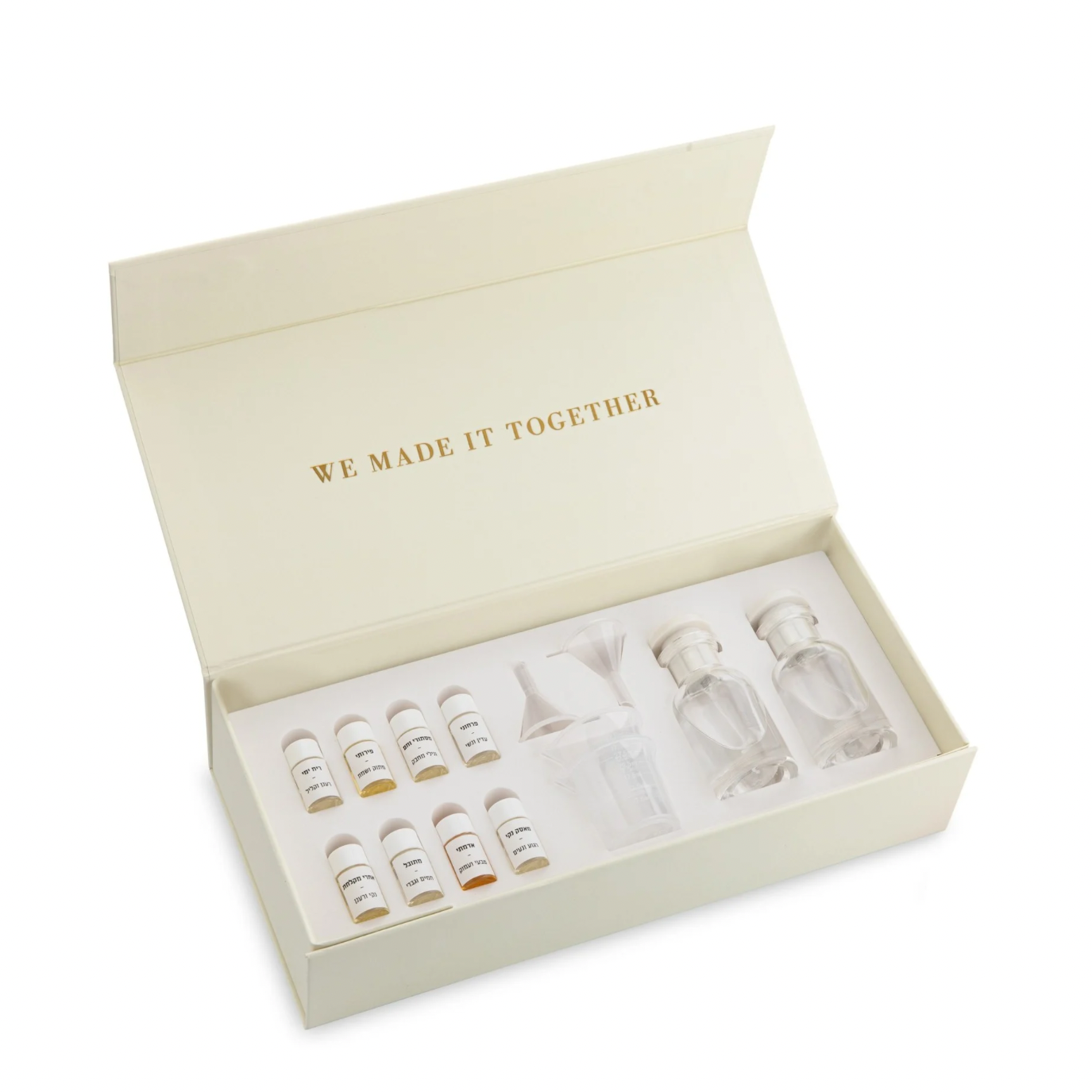 ערכה זוגית להכנת בשמים