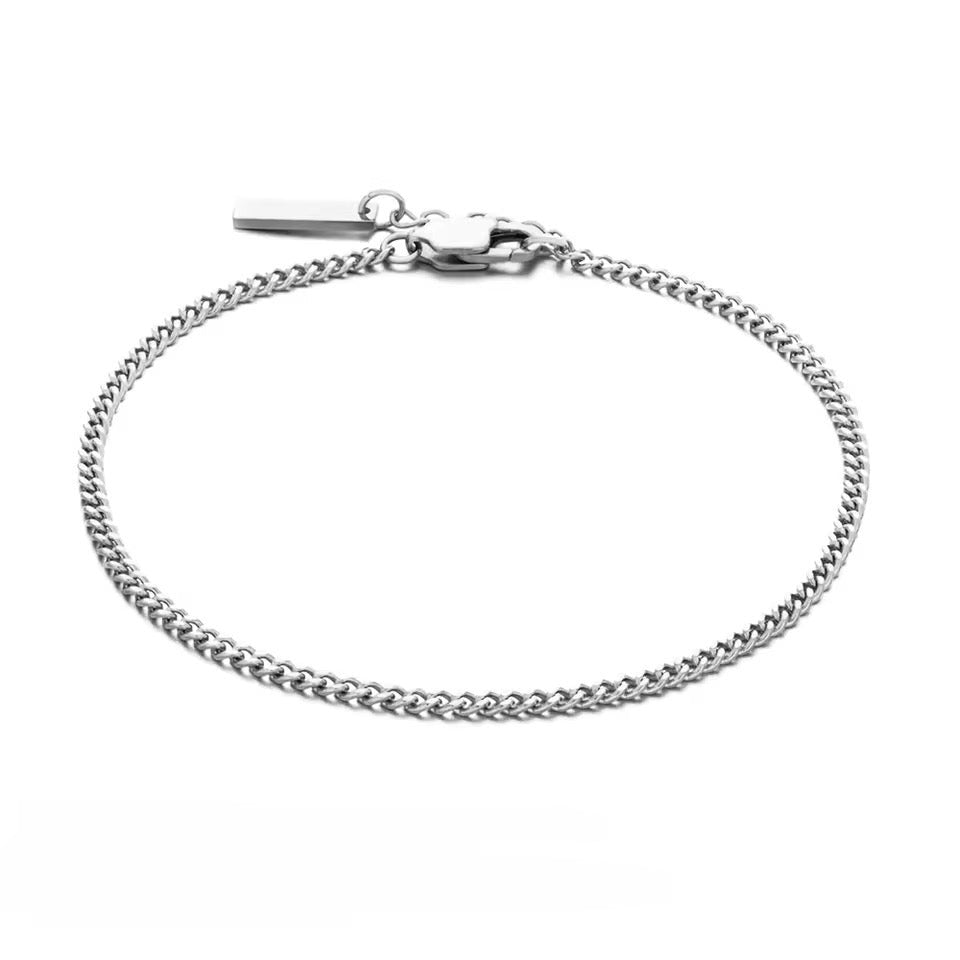 🎁 צמיד גורמט לגבר כסף (מתנה)