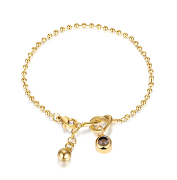 צמיד נטע עם תמונה מוצפנת - Myone Jewelry