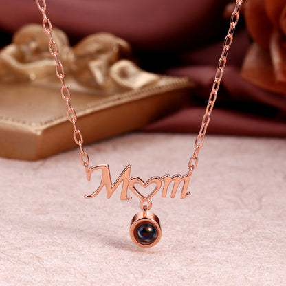 שרשרת לאמא עם תמונה מוצפנת - Myone Jewelry