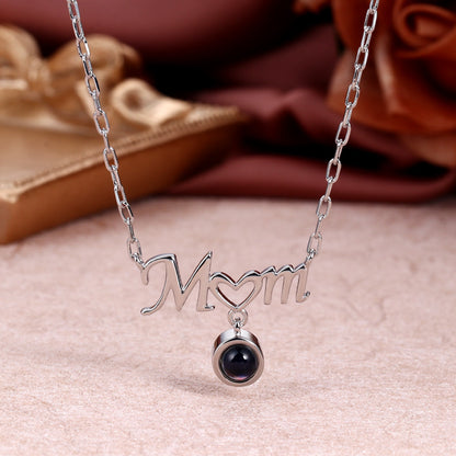 שרשרת לאמא עם תמונה מוצפנת - Myone Jewelry