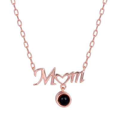 שרשרת לאמא עם תמונה מוצפנת - Myone Jewelry