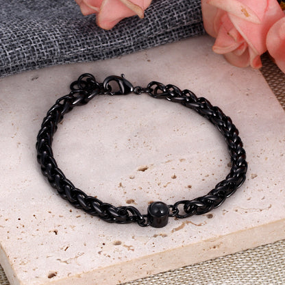 צמיד גורמט משולב עם תמונה מוצפנת - Myone Jewelry