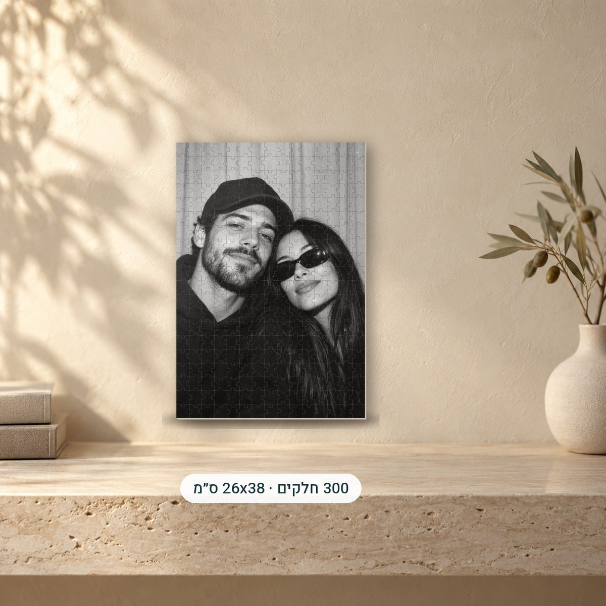 פאזל 300 חלקים 26x38 ס״מ