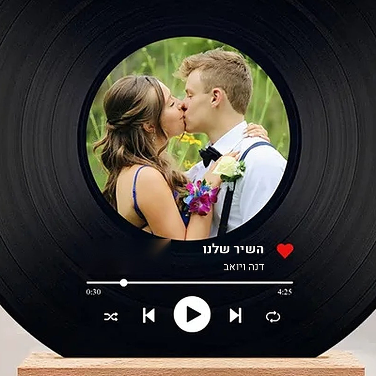 התמונה ושם השיר מקרוב
