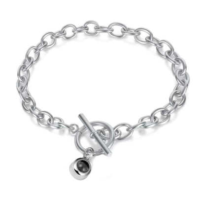 צמיד טיפני לולאות עם תמונה מוצפנת - Myone Jewelry